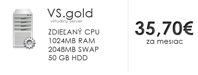 Virtuálny server VS.gold