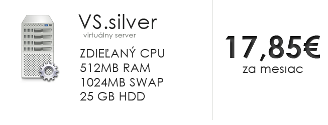 Virtuálny server VS.silver